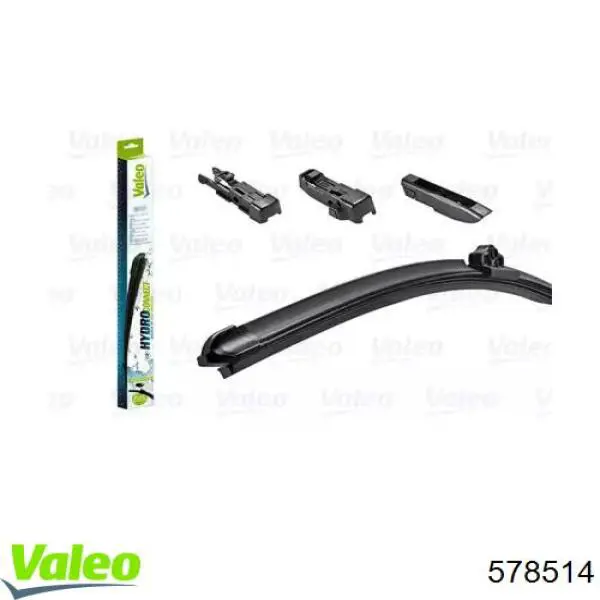 Щітка-двірник лобового скла, водійська 578514 VALEO