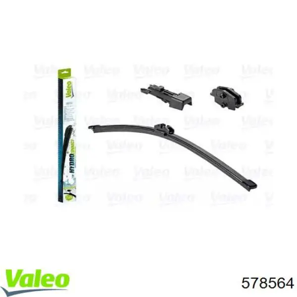578564 VALEO Щітка склоочисника задня