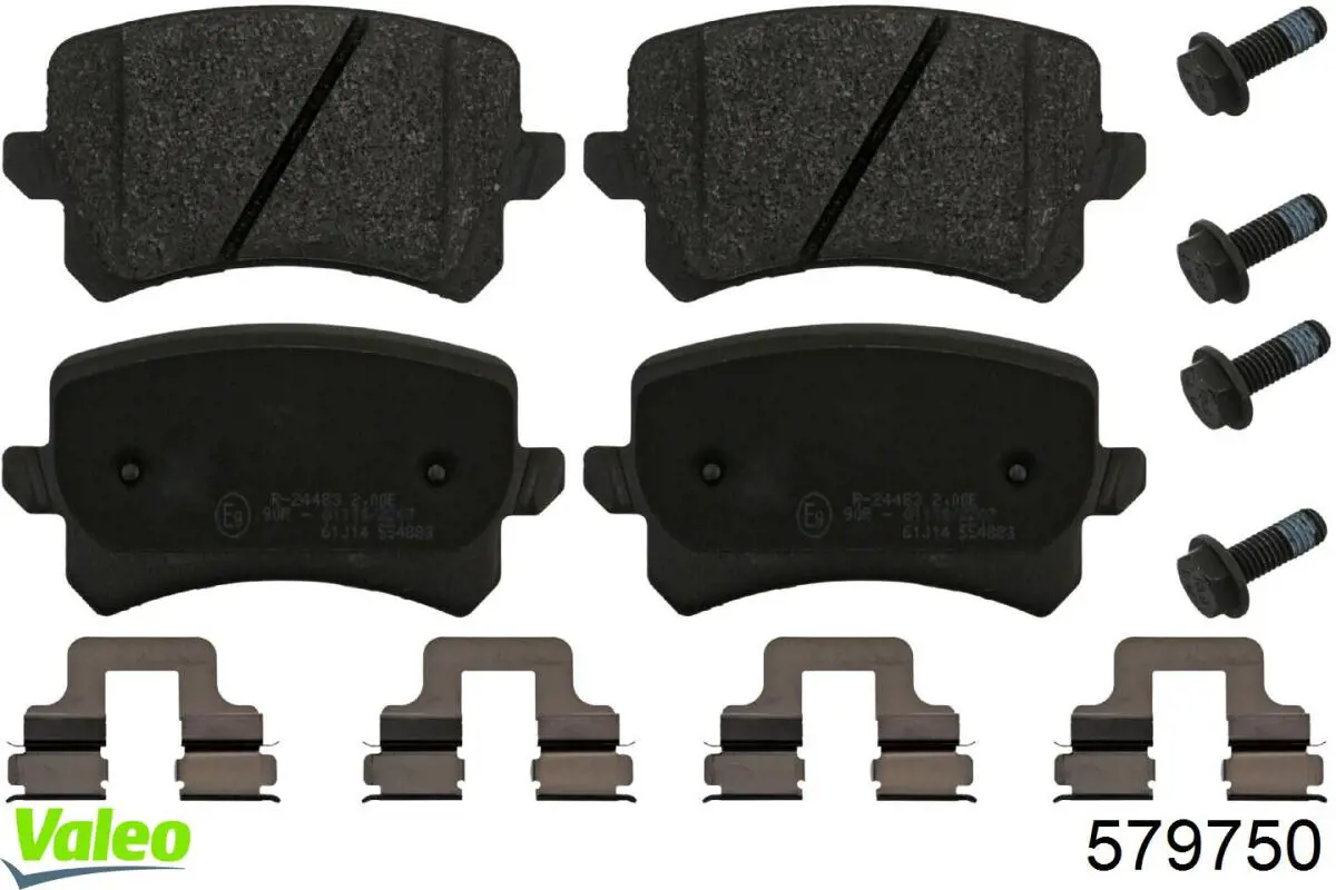 Двигун склоочисника лобового скла (трапеції) VALEO 579750