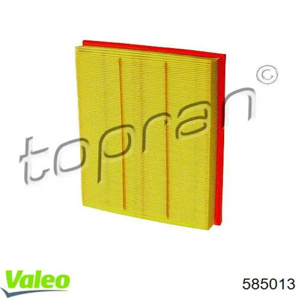 Купити 585013 VALEO Автомобільний фільтр повітря