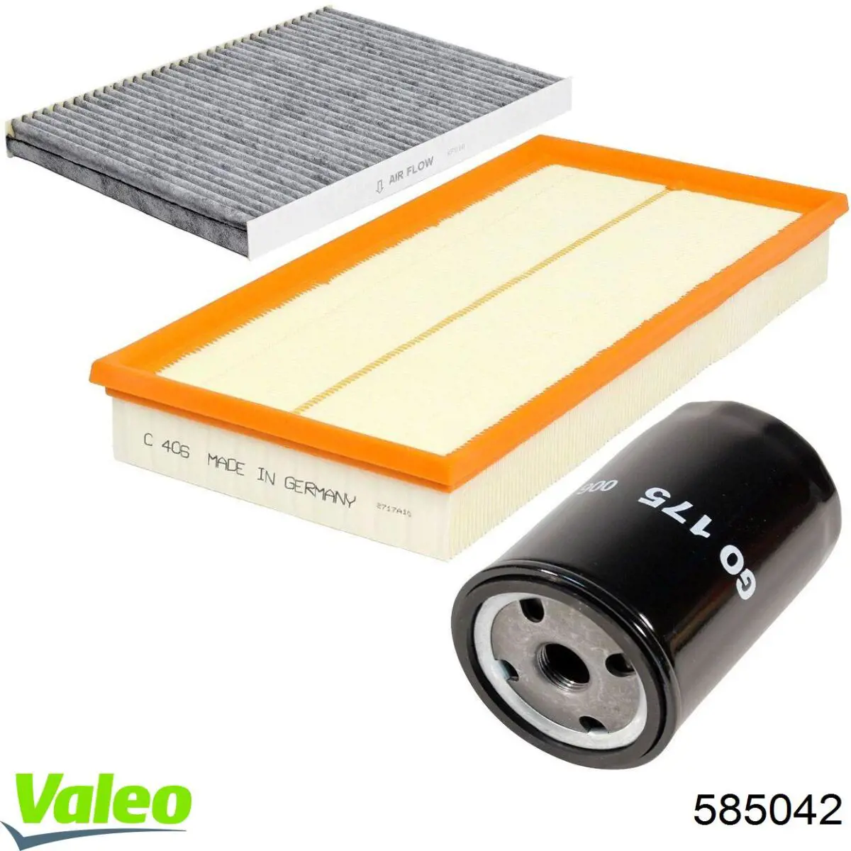 Елемент повітряного фільтра VALEO 585042 ціна, від 8.13 USD