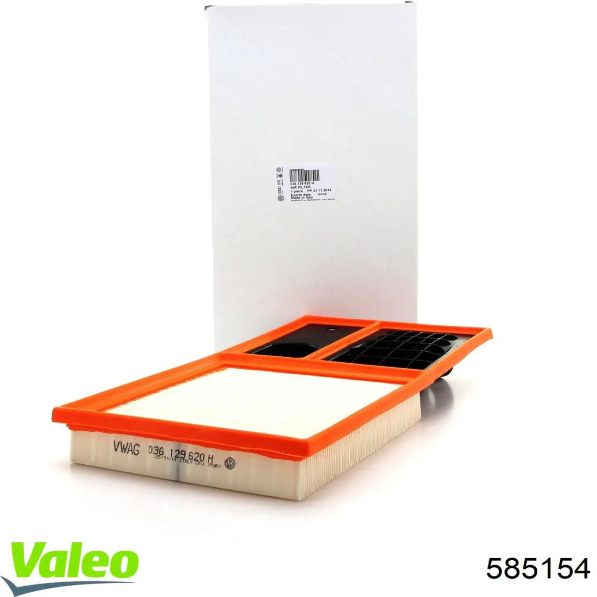Купити 585154 VALEO Автомобільний фільтр повітря
