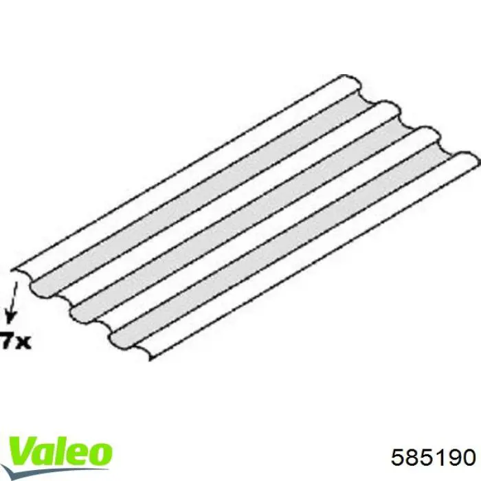 Купити 585190 VALEO Автомобільний фільтр повітря