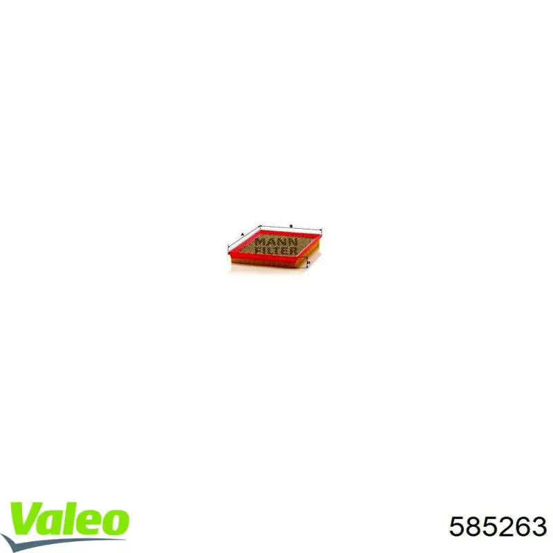 Елемент повітряного фільтра VALEO 585263 ціна, від 7.82 USD