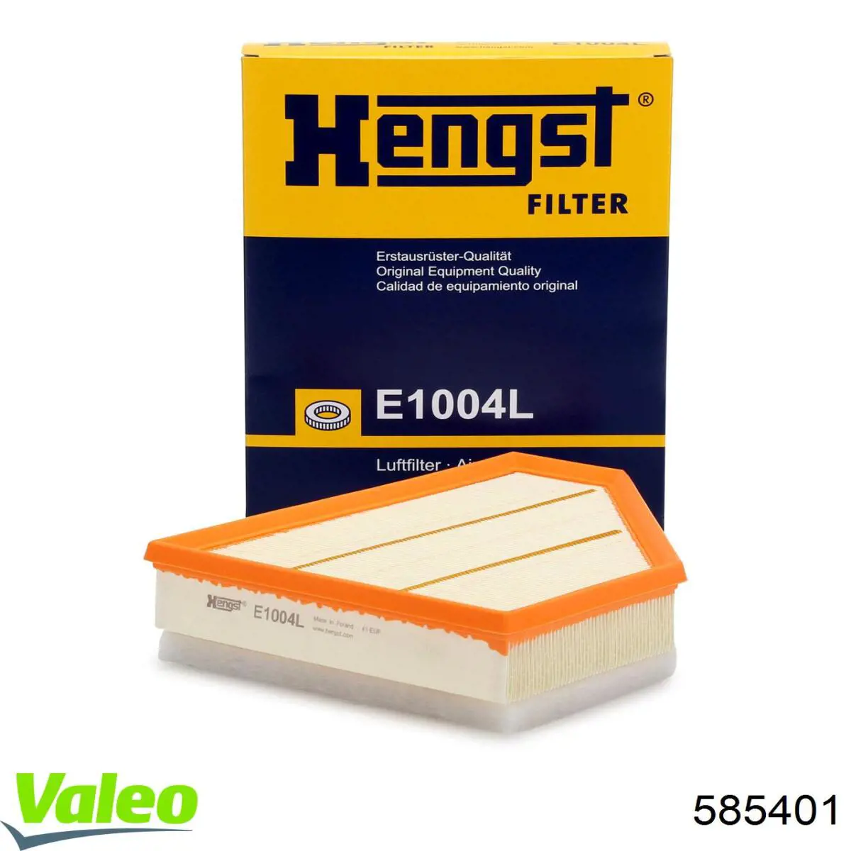 Купити 585401 VALEO Автомобільний фільтр повітря