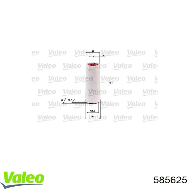 Фільтр повітряний VALEO 585625
