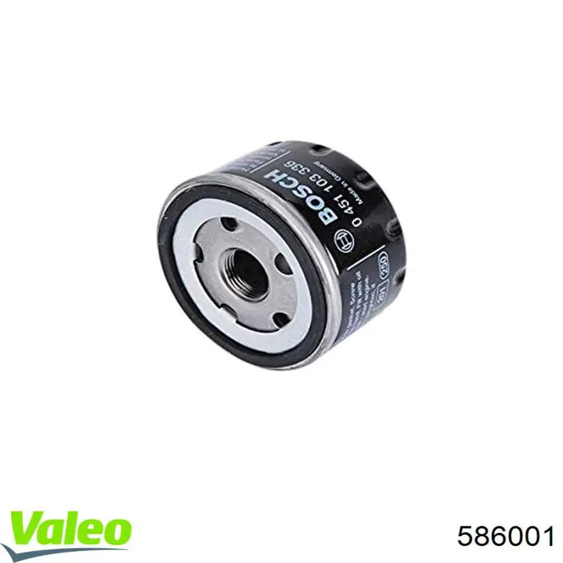 Фільтр масляний VALEO 586001