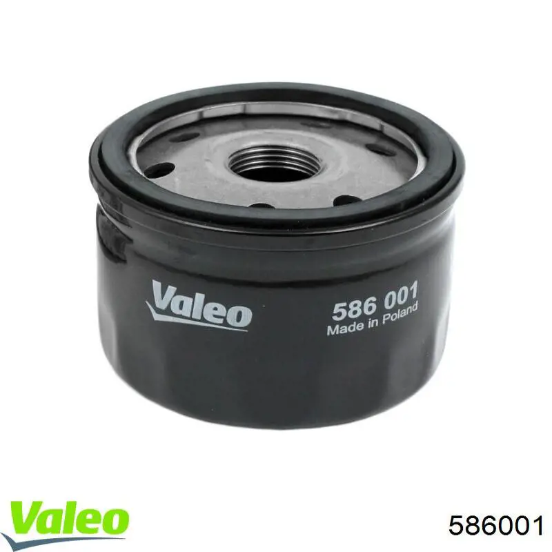 586001 VALEO фільтр масляний