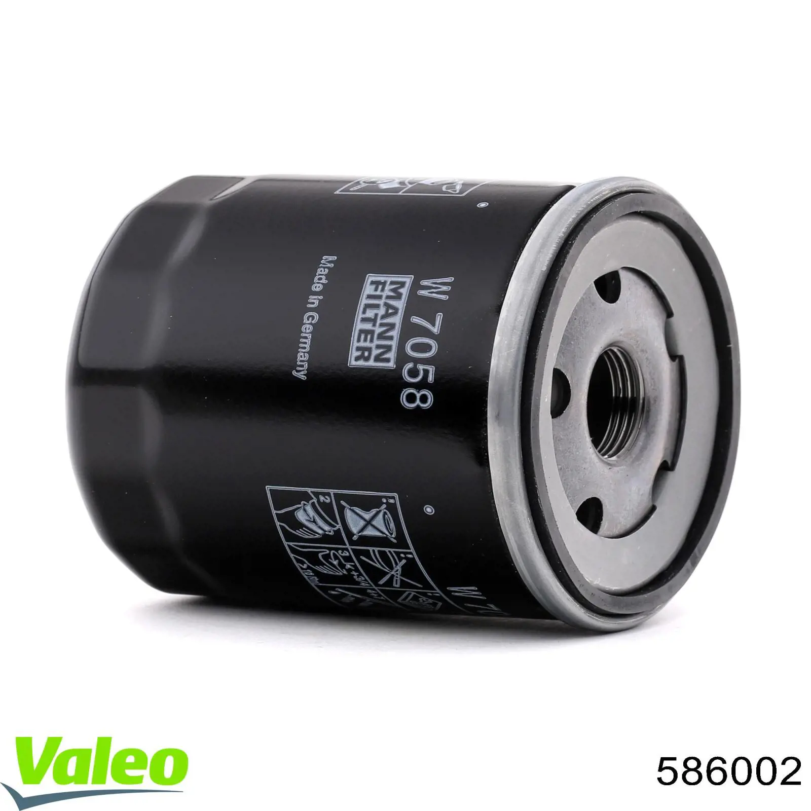Масляний фільтр двигуна VALEO 586002 ціна, від 4.63 USD