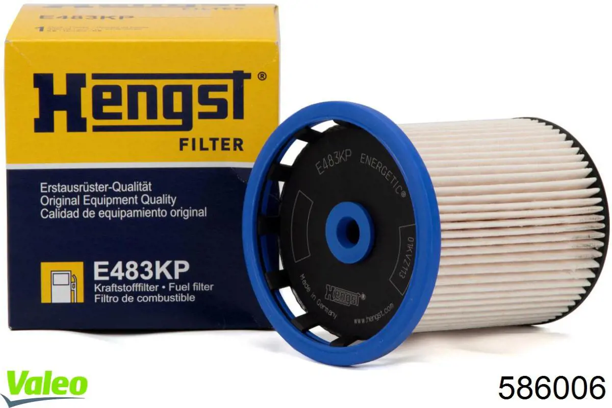 Масляний фільтр 586006 VALEO