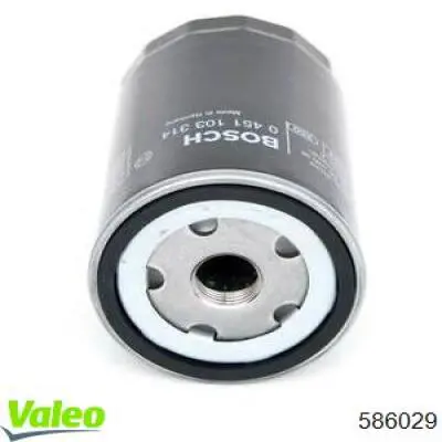 Купити 586029 VALEO Фільтр очищення масла відцентровий