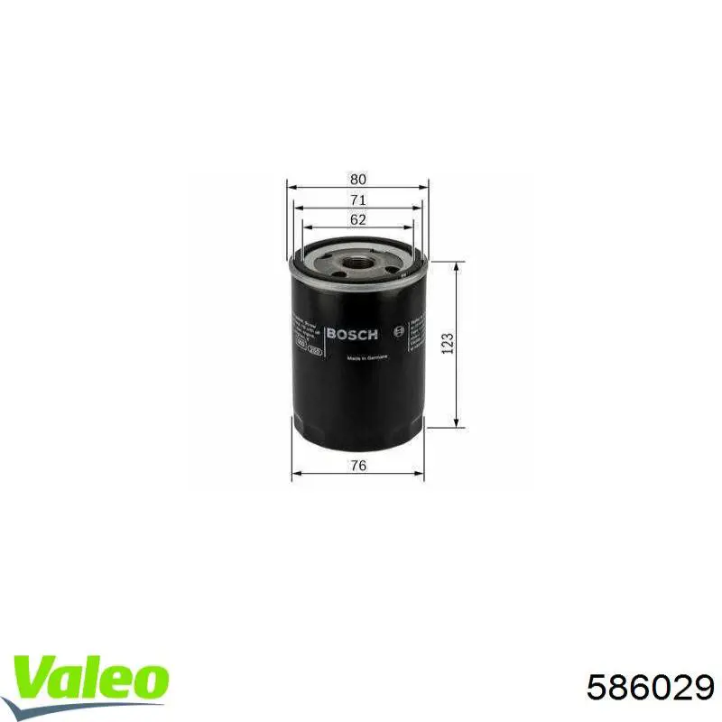 Фільтр масляний VALEO 586029
