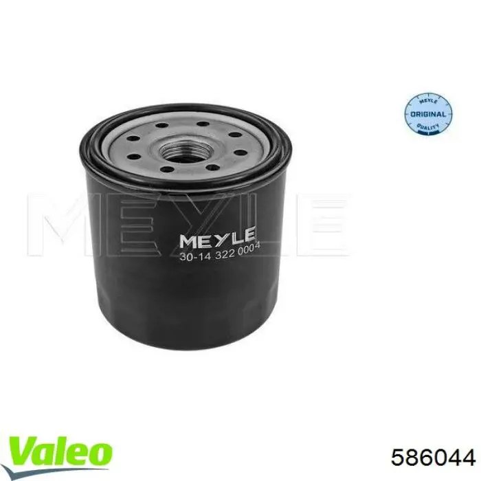 Масляний фільтр двигуна VALEO 586044 ціна, від 10.44 USD