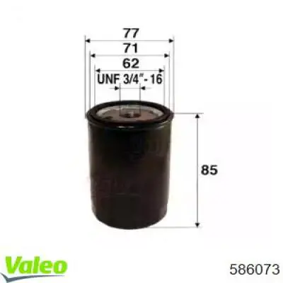 Масляний фільтр двигуна VALEO 586073 ціна, від 5.98 USD