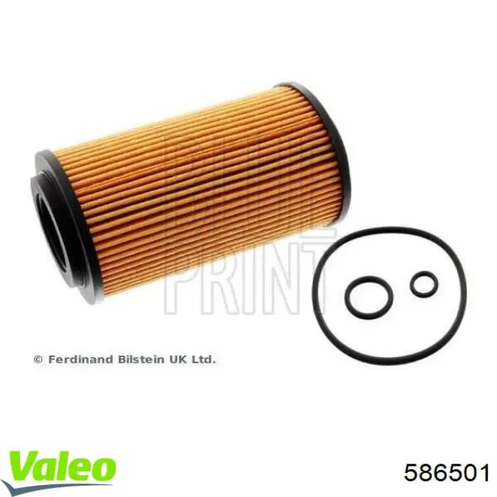 Купити 586501 VALEO Фільтр очищення масла відцентровий