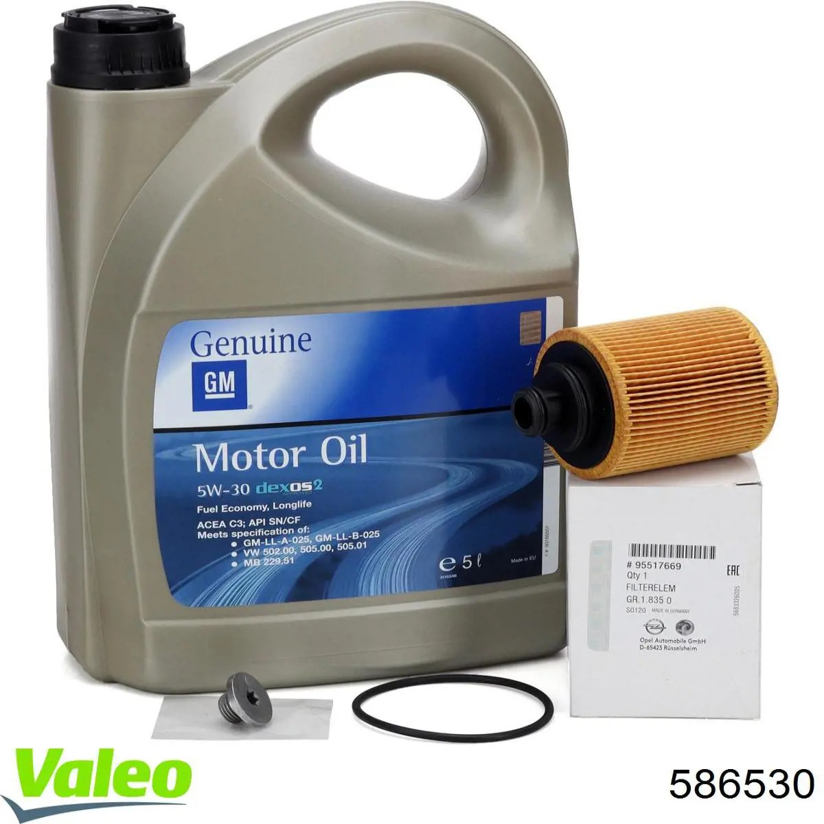 Масляний фільтр двигуна VALEO 586530 ціна, від 6.43 USD