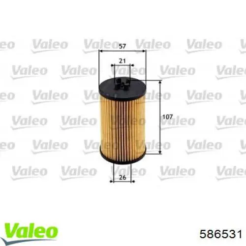 Масляний фільтр двигуна VALEO 586531 ціна, від 5.26 USD