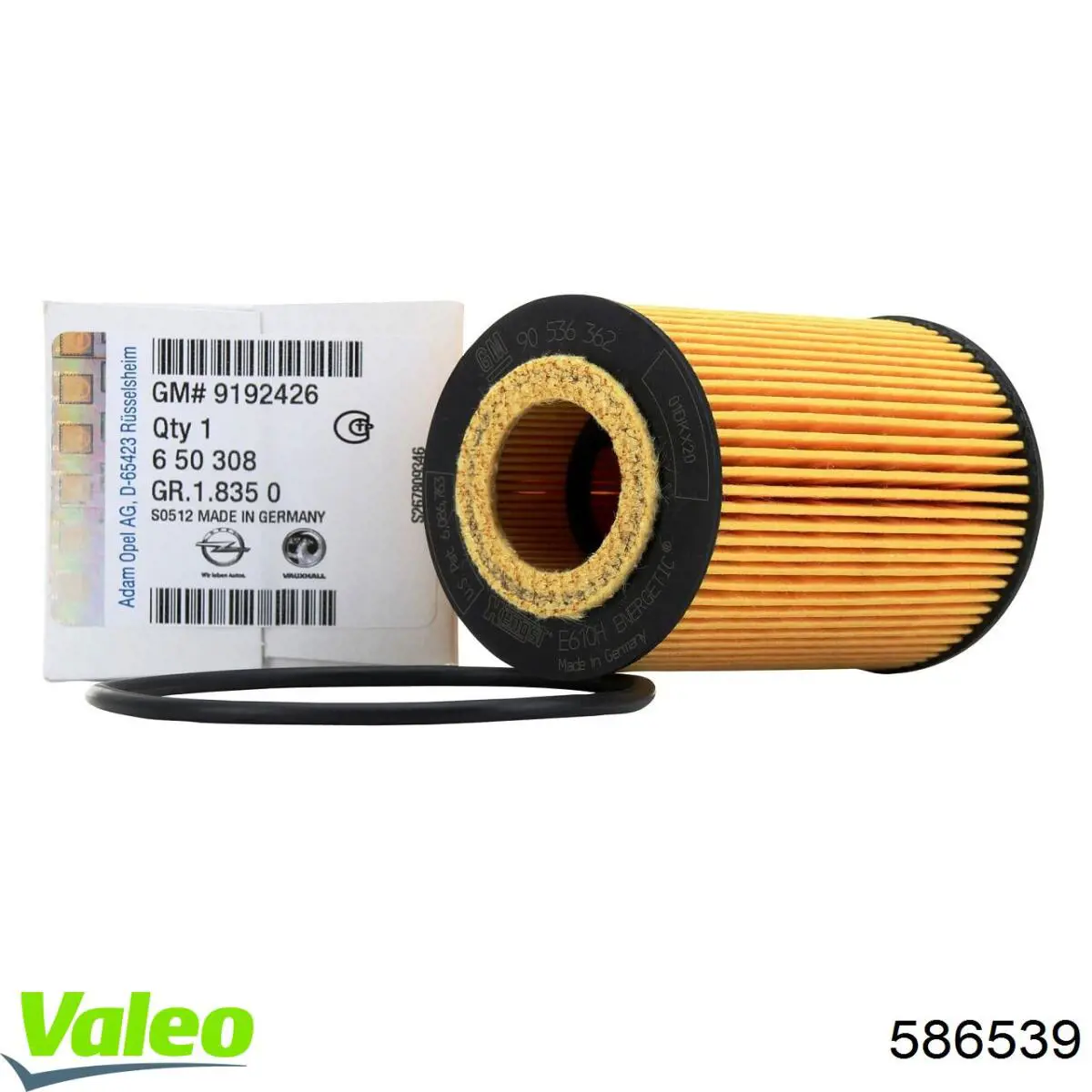 586539 VALEO Фільтр масла