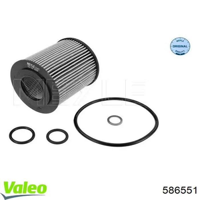 Купити 586551 VALEO Фільтр очищення масла відцентровий
