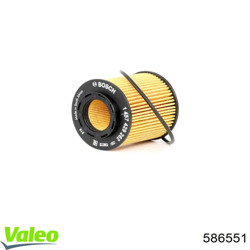 Масляний фільтр двигуна VALEO 586551 ціна, від 5.60 USD