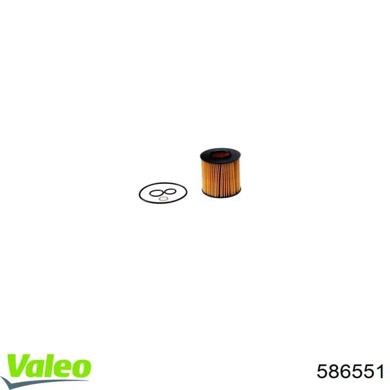 586551 VALEO Фільтр масла