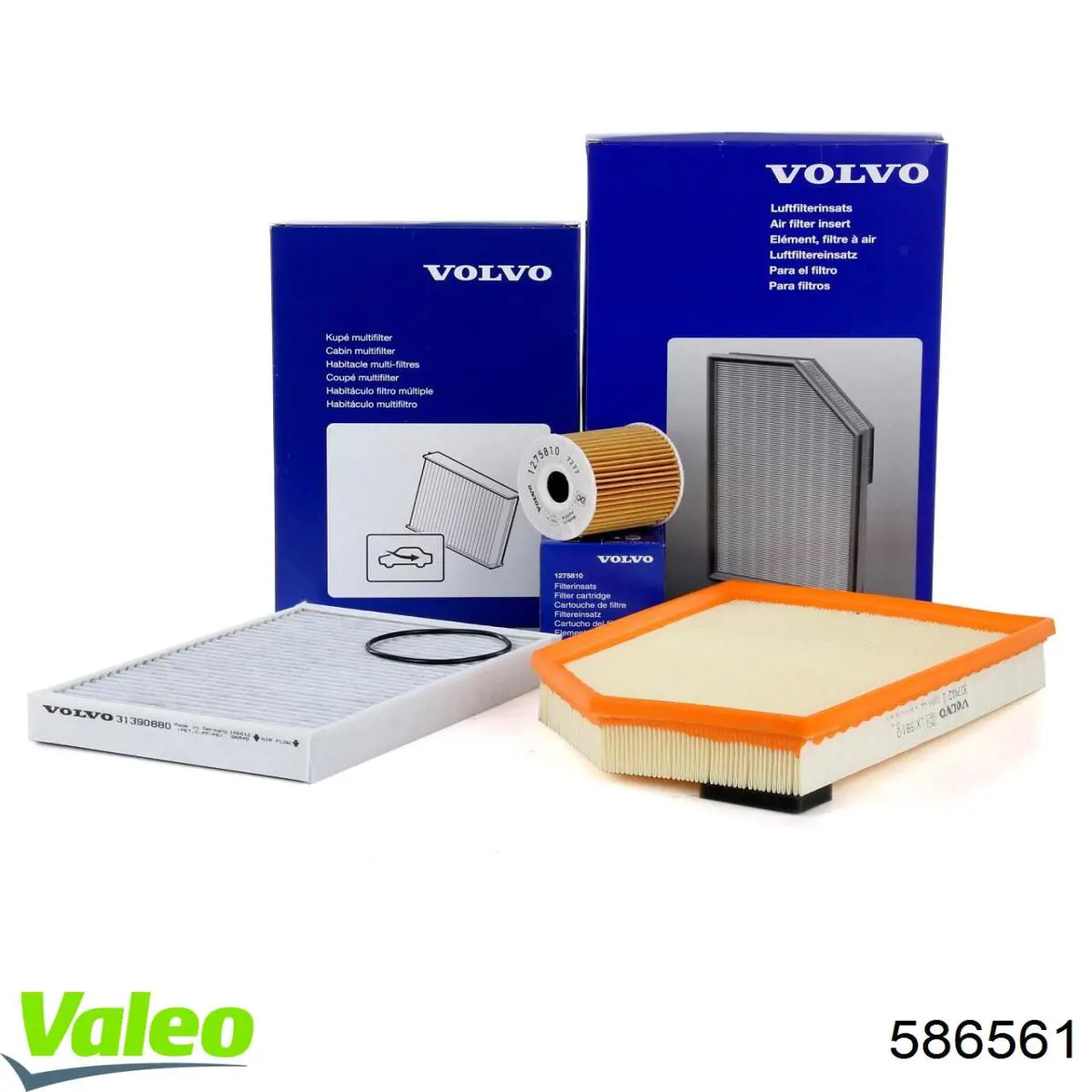 Масляний фільтр двигуна VALEO 586561 ціна, від 4.94 USD
