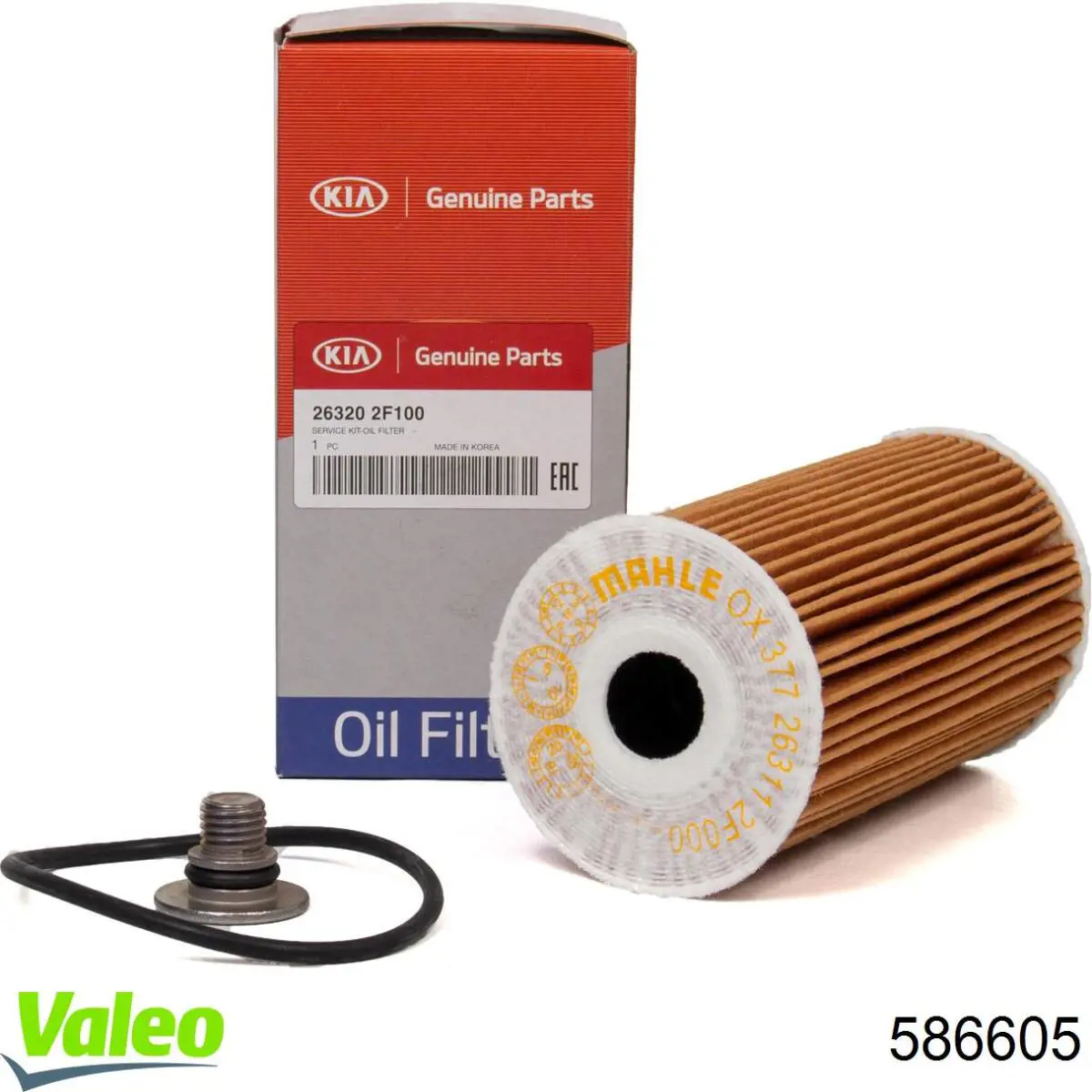 Фільтр масляний VALEO 586605