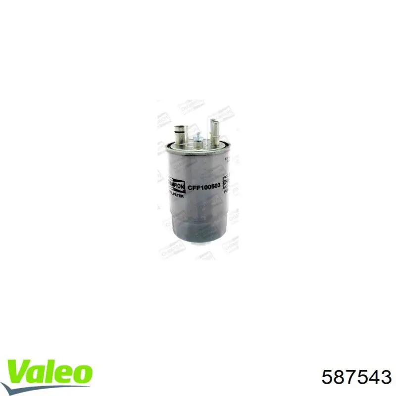 Фільтр тонкого очищення палива VALEO 587543 ціна, від 18.62 USD