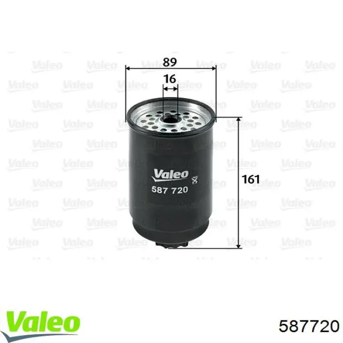 Паливний фільтр 587720 VALEO