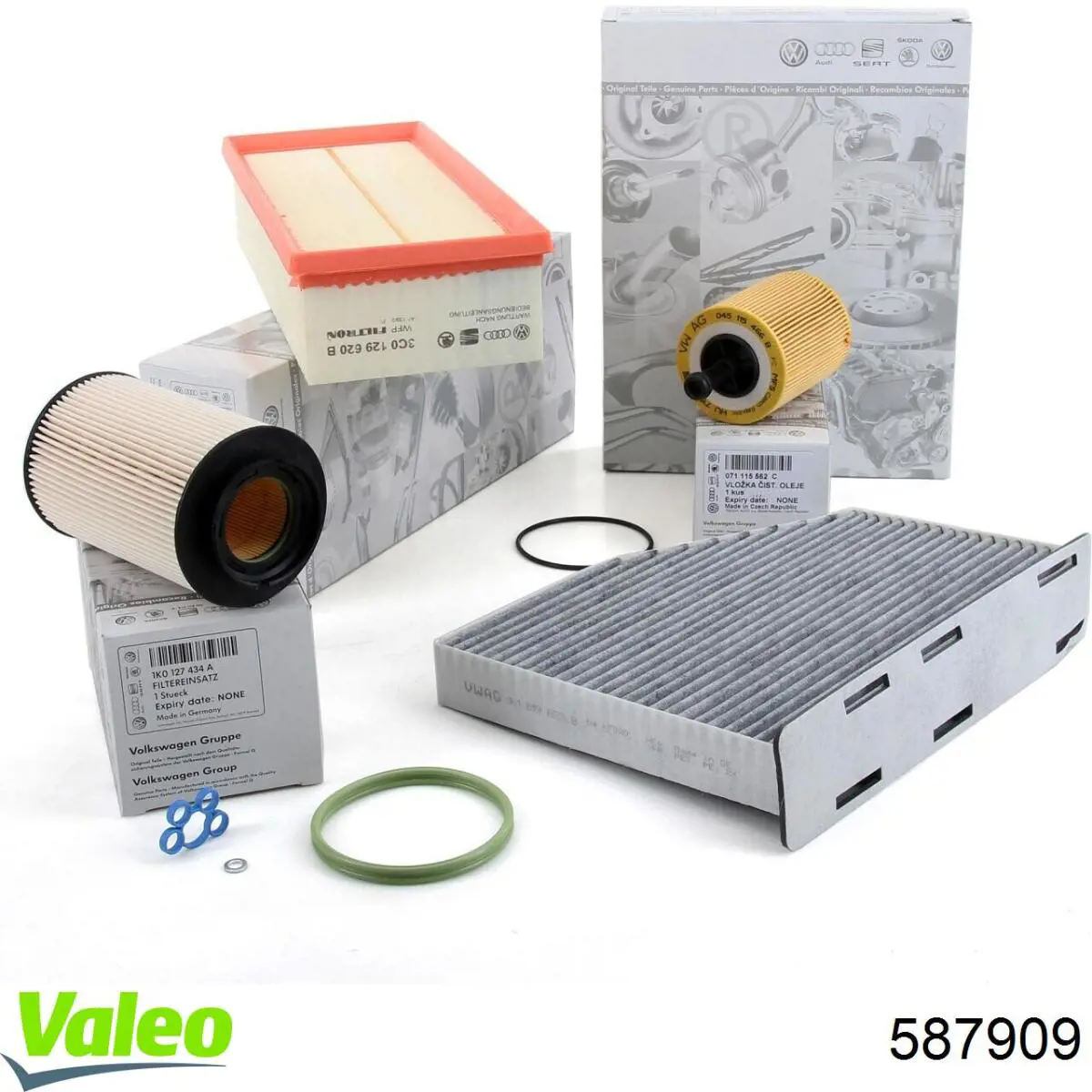Купити 587909 VALEO Фільтр-відстійник палива грубої очистки