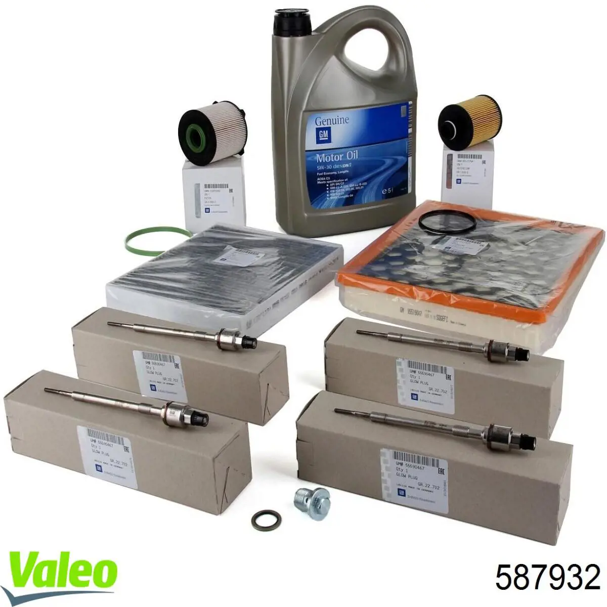 Купити 587932 VALEO Фільтр-відстійник палива грубої очистки