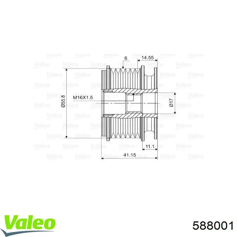 Інерційний шків VAG 030903119D ціна, від 22.80 USD