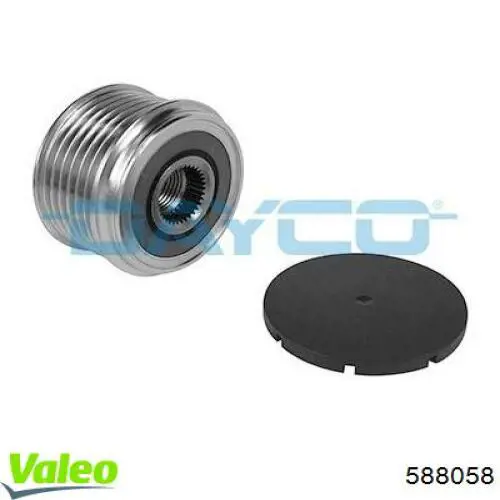 Купити 588058 VALEO Шків генератора