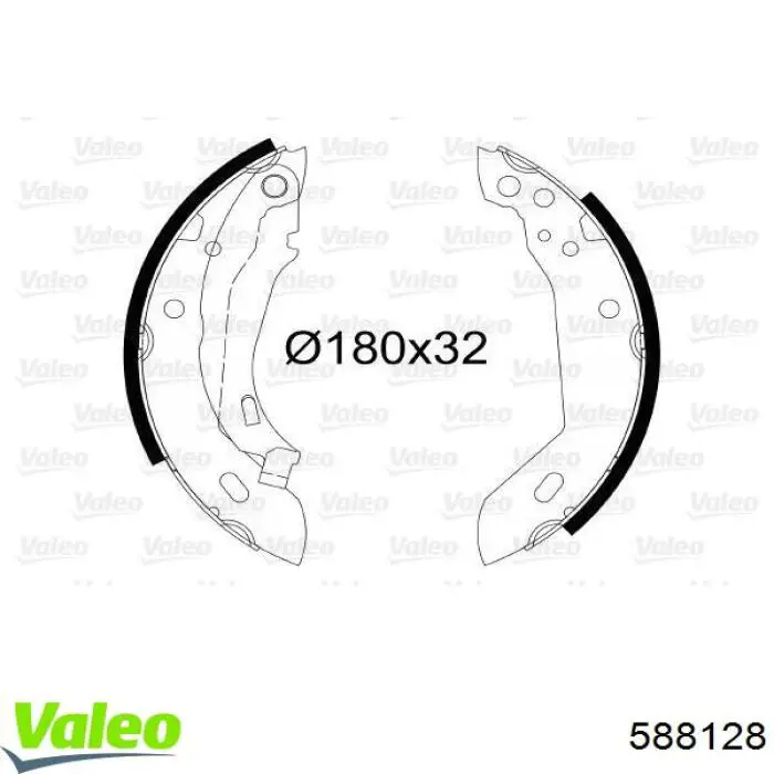 Шків генератора 588128 VALEO