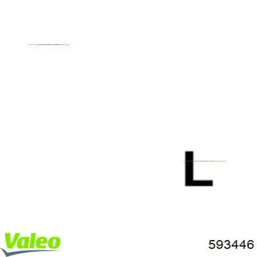 Купити 593446 VALEO Реле регулятор напруги генератора