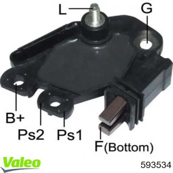 Реле зарядки генератора VALEO 593534 ціна, від 25.54 USD