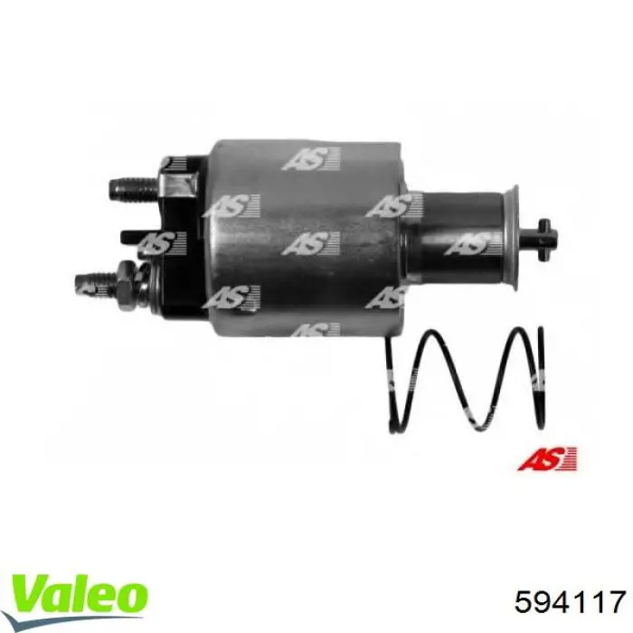 Купити 594117 VALEO Втягуюче реле стартера