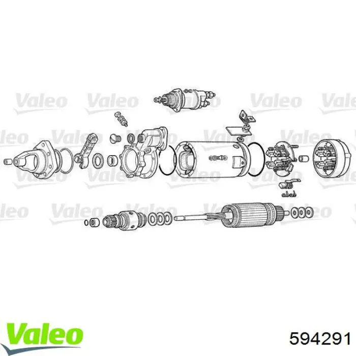 Бендикс стартера VALEO 594291