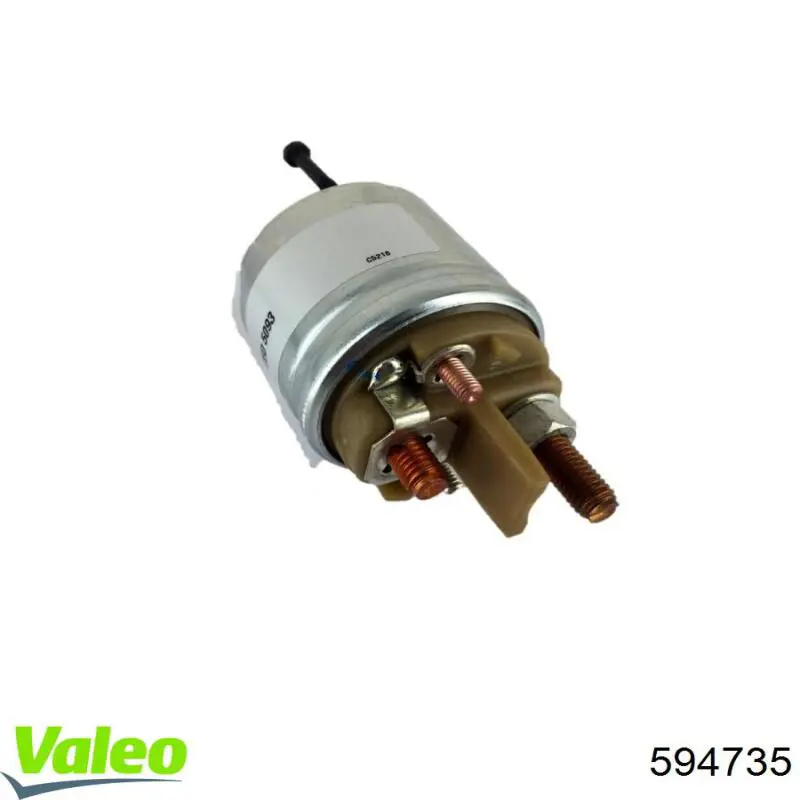 594735 VALEO Тягове реле стартера