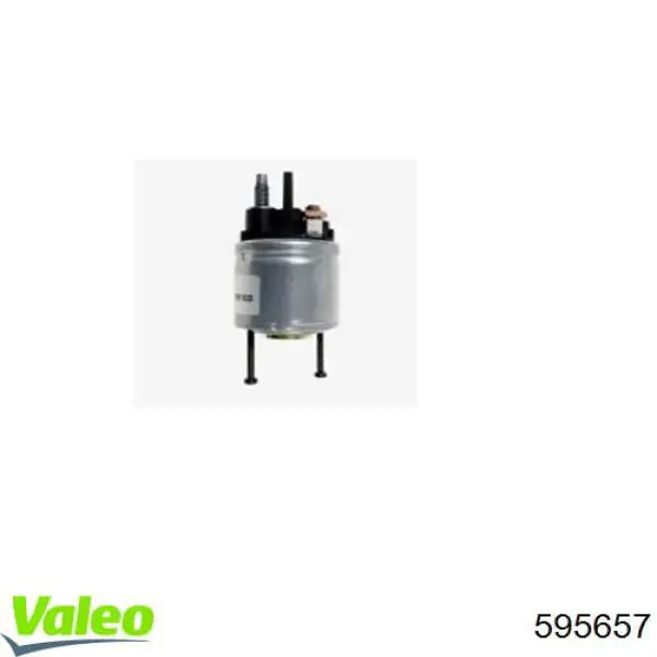 595657 VALEO Тягове реле стартера