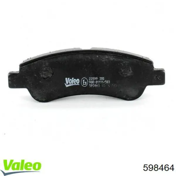 Тормозні колодки VALEO 598464