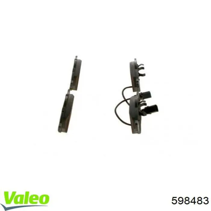 Тормозні колодки VALEO 598483