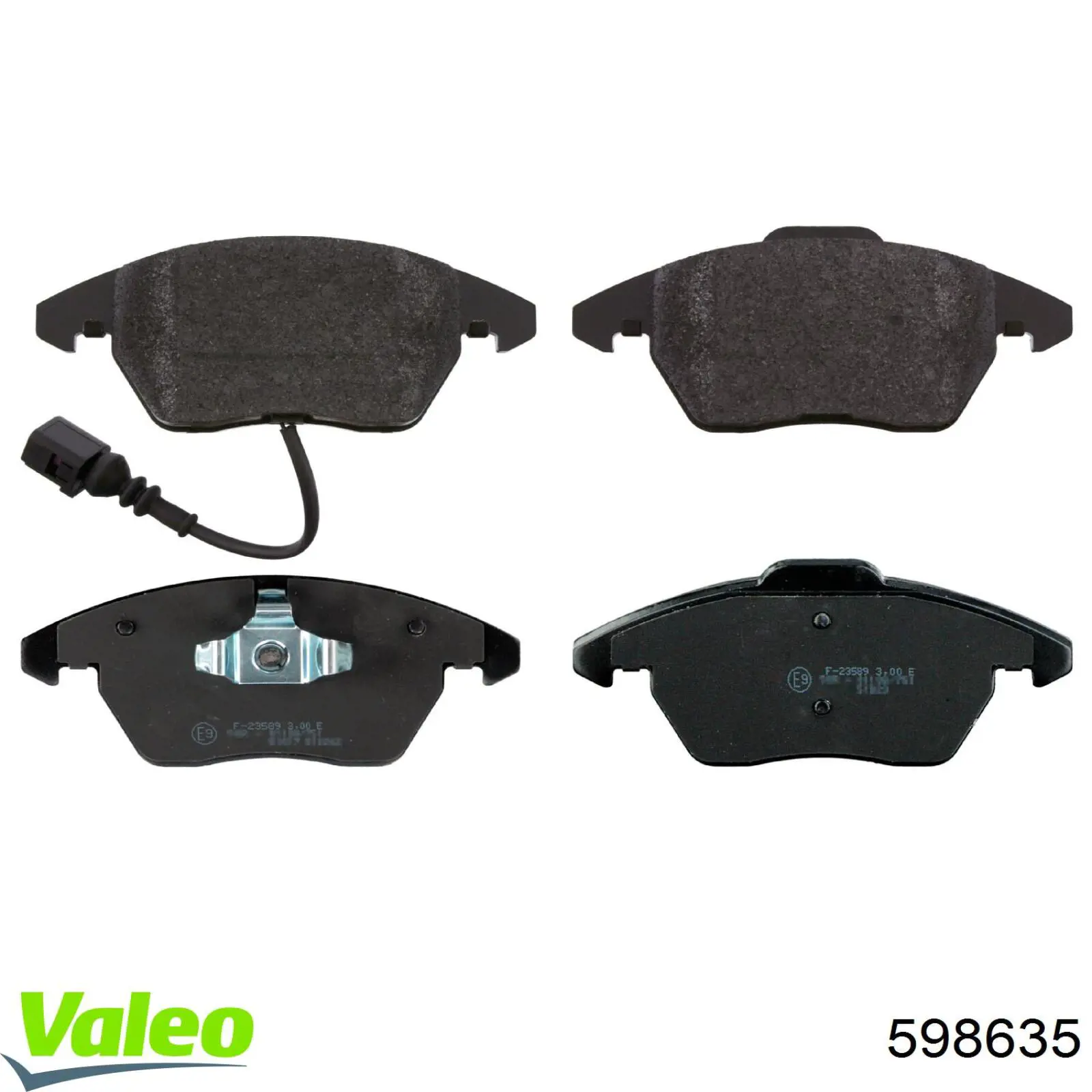 Тормозні колодки VALEO 598635