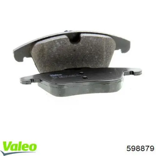 Гальмівні колодки VALEO 598879 ціна, від 49.41 USD
