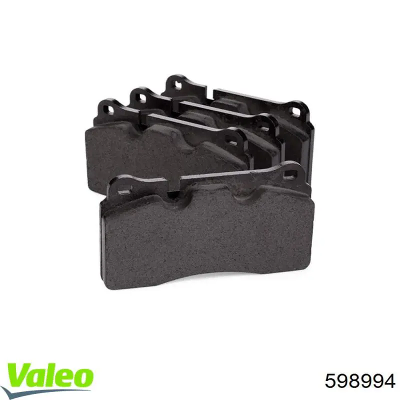 Тормозні колодки VALEO 598994
