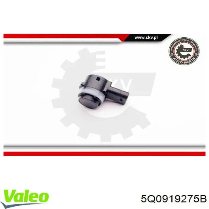 Датчик сигналізації паркування (парктронік), задній VALEO 5Q0919275B ціна, від 11.05 USD