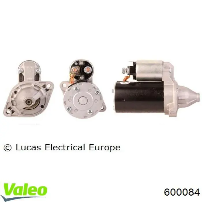 Стартер VALEO 600084 ціна, від 84.47 USD