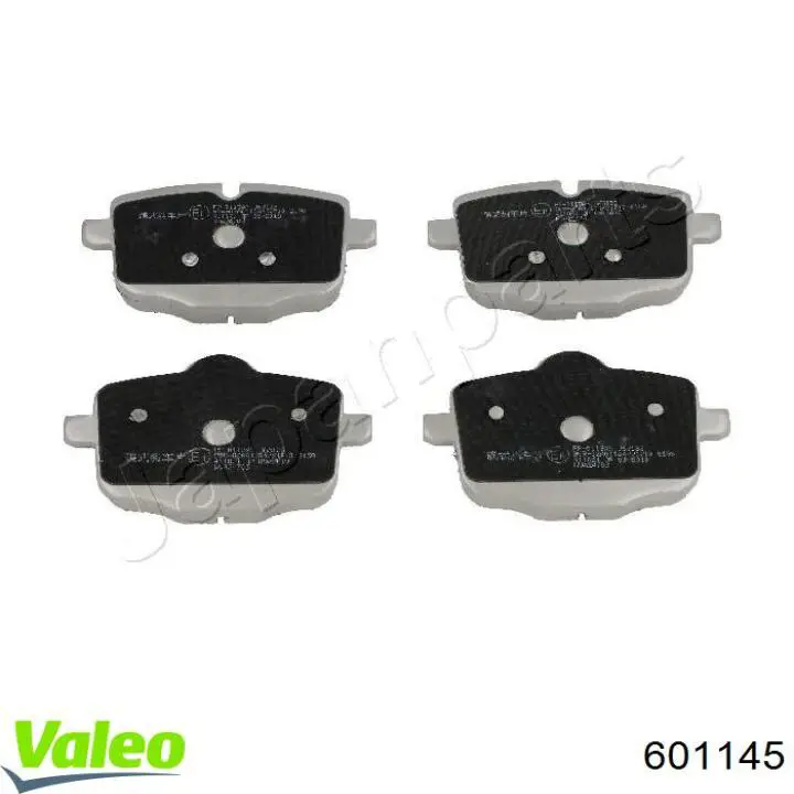 Задні дискові колодки VALEO 601145