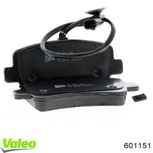 Купити 601151 VALEO Задні колодки