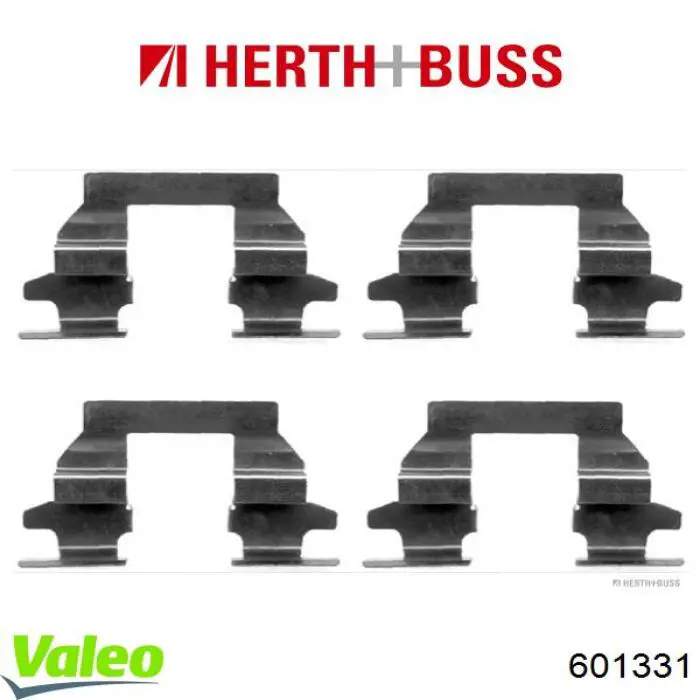 Задні гальмівні колодки VALEO 601331 ціна, від 25.90 USD